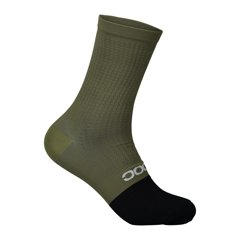 Poc FLAIR SOCK MID - Chaussettes epidote green/uranium black