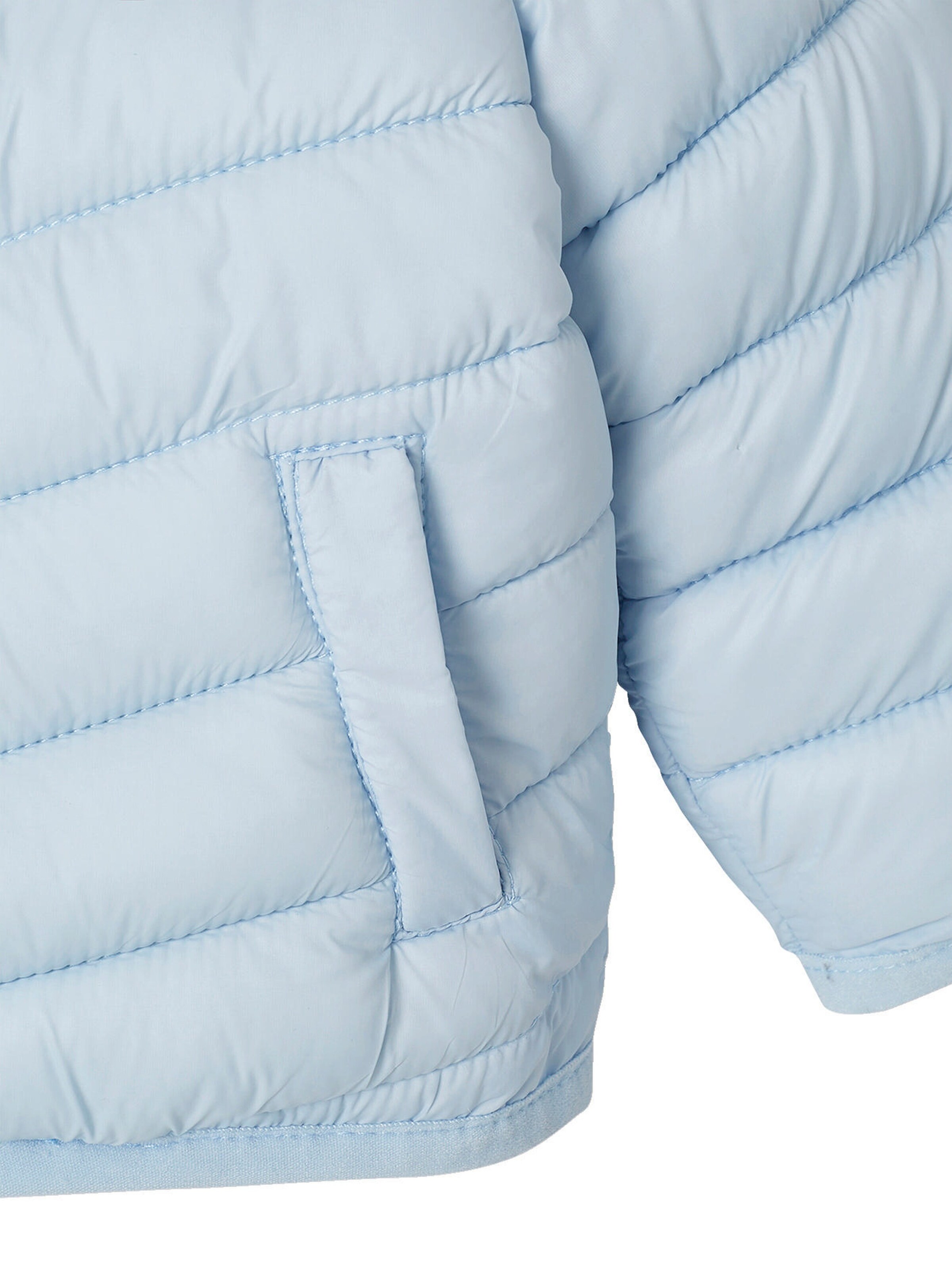Vertbaudet Baby Light-Steppjacke mit Futter aus Recycling-Polyester himmelblau