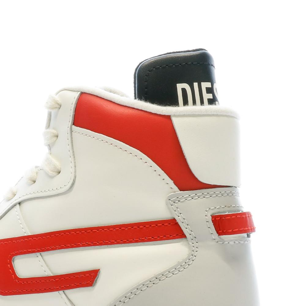 Diesel Baskets Blanche Homme Diesel Sukiyo