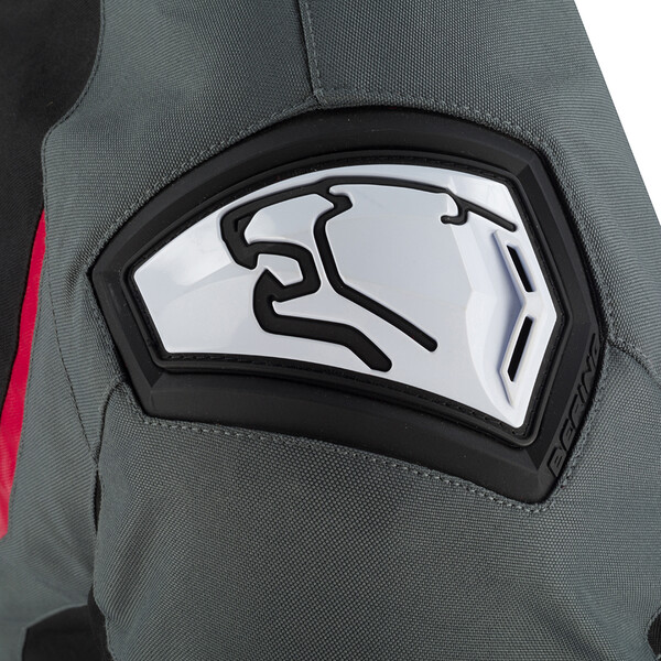 Bering - Blouson Gang Gris / Noir / Rouge