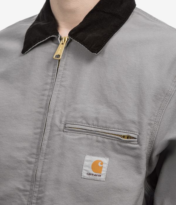 Carhartt WIP Detroit Organic Dearborn Jacke (yosemite black rinsed)