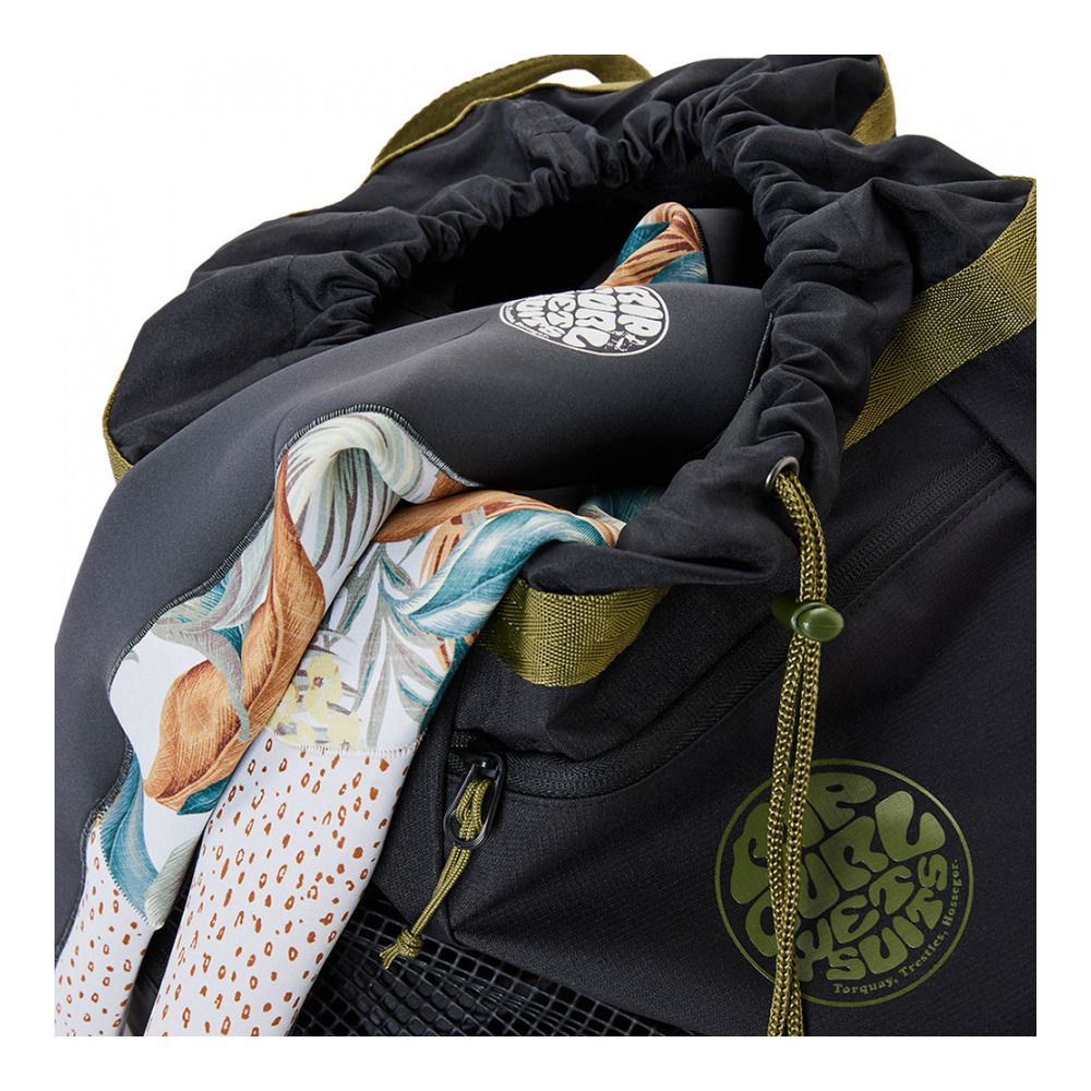 Rip Curl SURF SERIES BURRITO 50L - Sac À dos Homme black