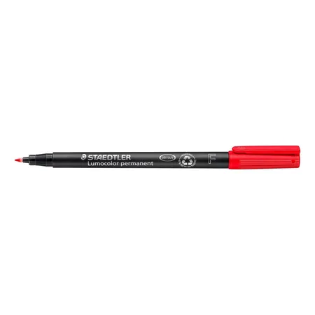 STAEDTLER® Lumocolor® permanent pen 318 Universalstift F, rot