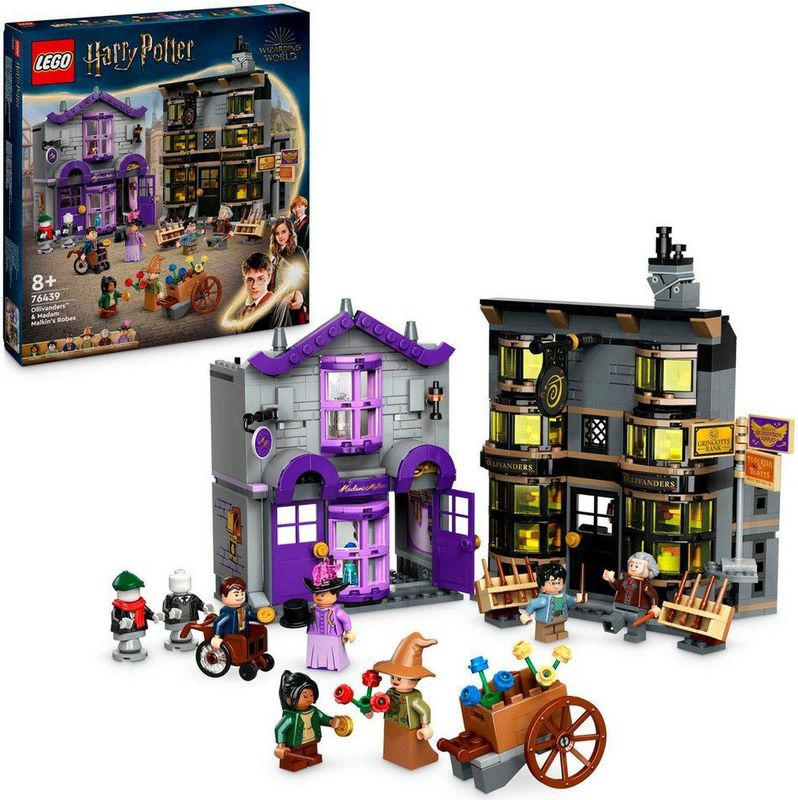 LEGO Harry Potter - Olivander en Madame Guipure - Bouwspel - 744 Stukken