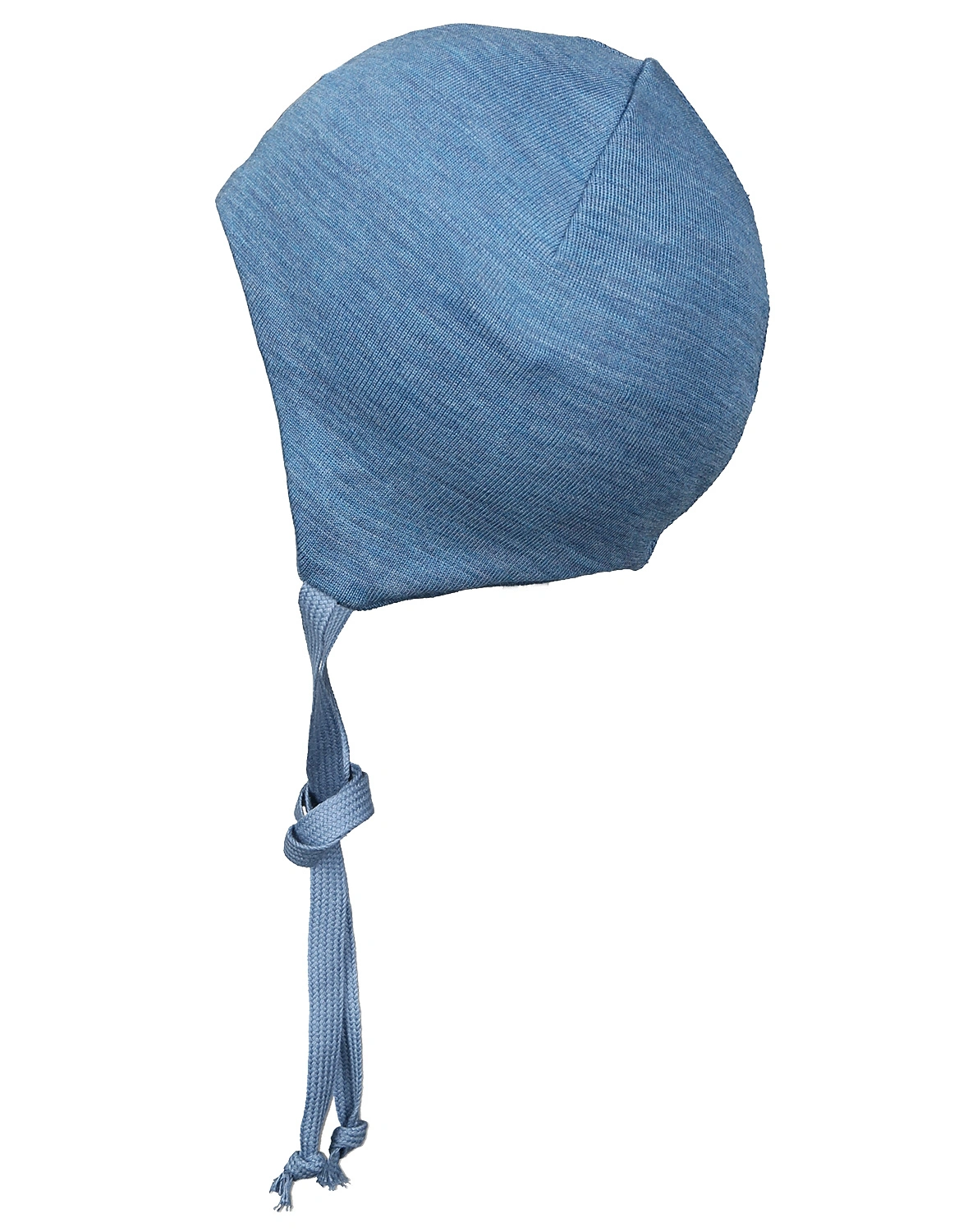 Bindemütze RADLER mit Seide in jeansblau