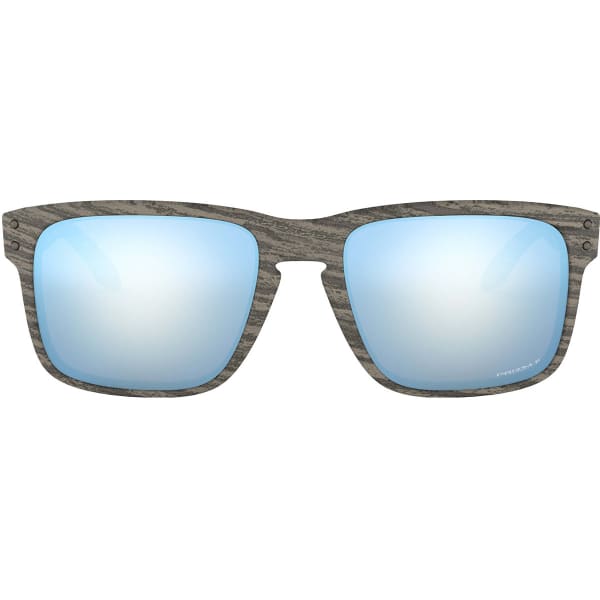 Lunette de soleil lifestyle OAKLEY HOLBROOK WOODGRAIN PRIZM DEEP H2O POL PRIZM DEEP H2O POLARIZED