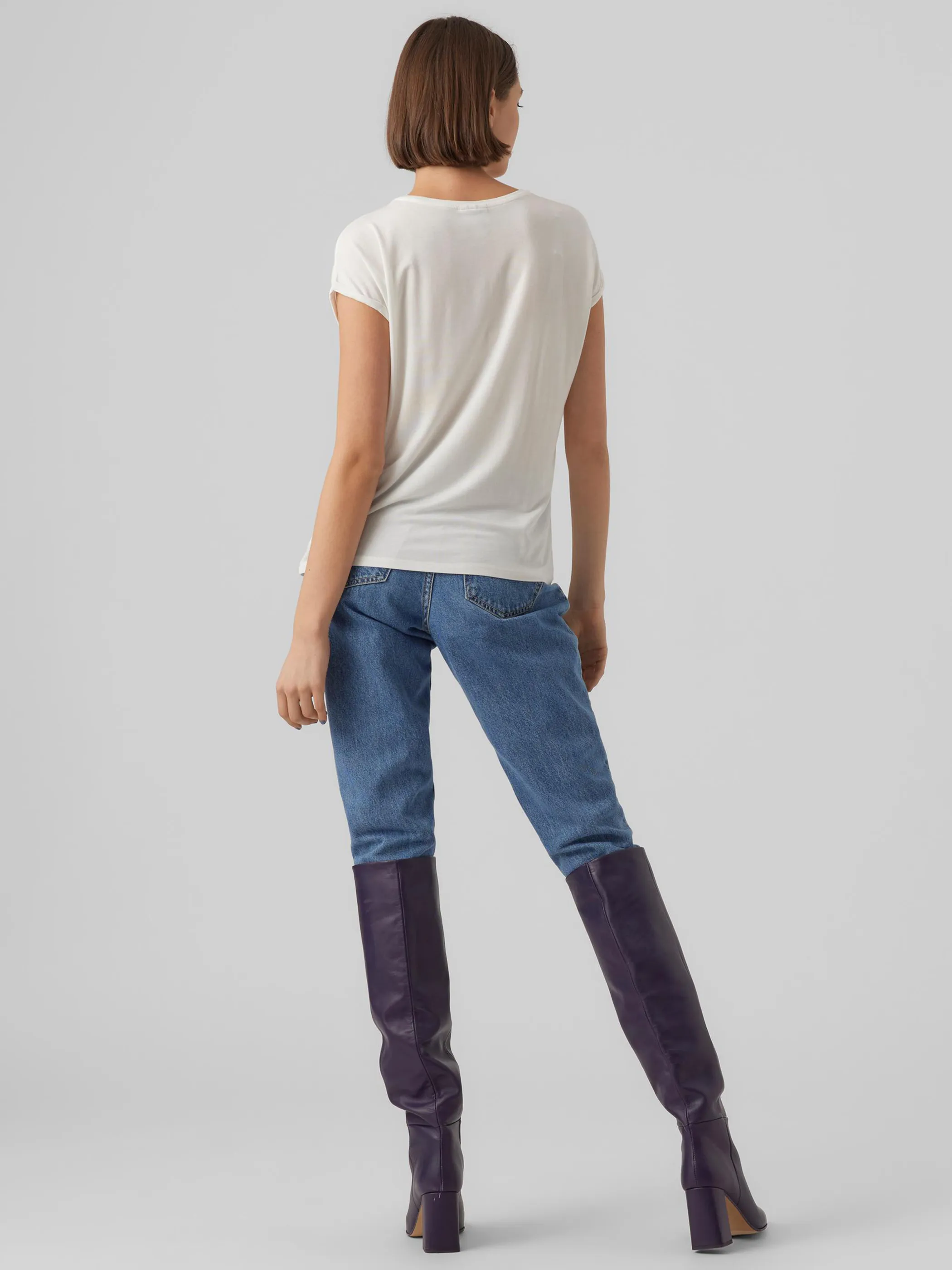 Vero Moda VMAVA PLAIN SS TOP GA Shirt