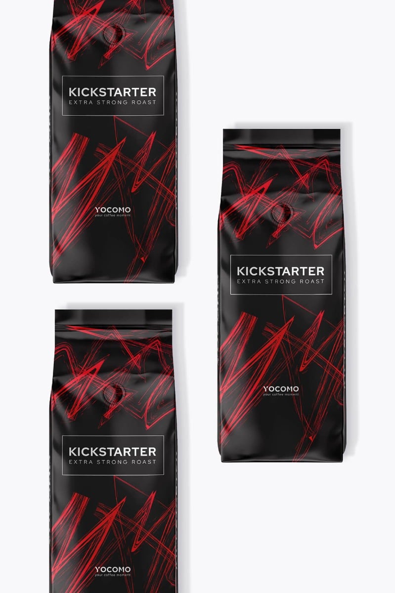 YOCOMO Kickstarter Extra Strong Roast Vorteilspaket 3kg