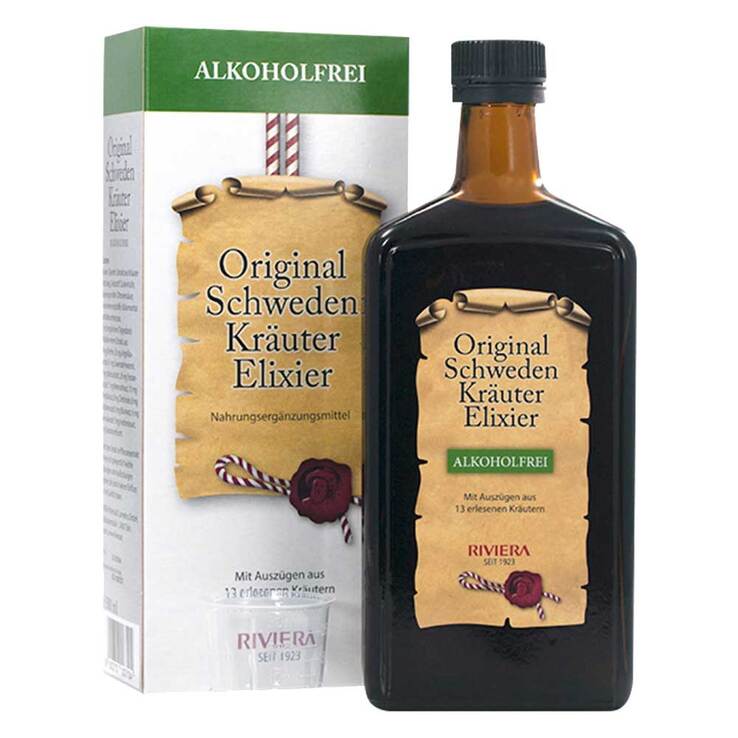 Riviera Original Schwedenkräuter Elixier alkoholfr, 500 ml