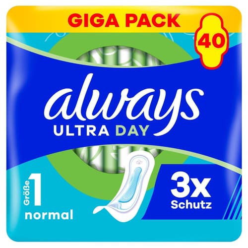 Always Ultra Day Damenbinden Normal (Größe 1)