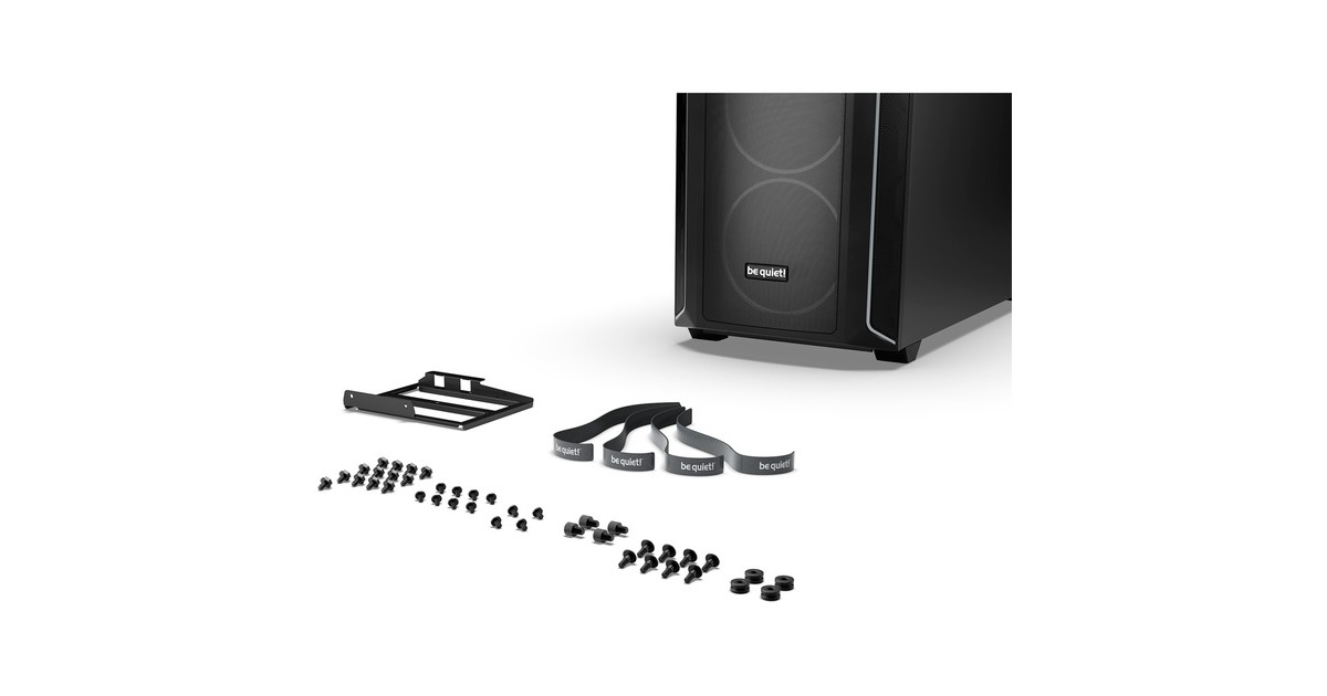 be quiet!SHADOW BASE 800 FX midi tower behuizing  (Zwart | 2x USB-A | 1x USB-C | RGB | Tempered Glass)
