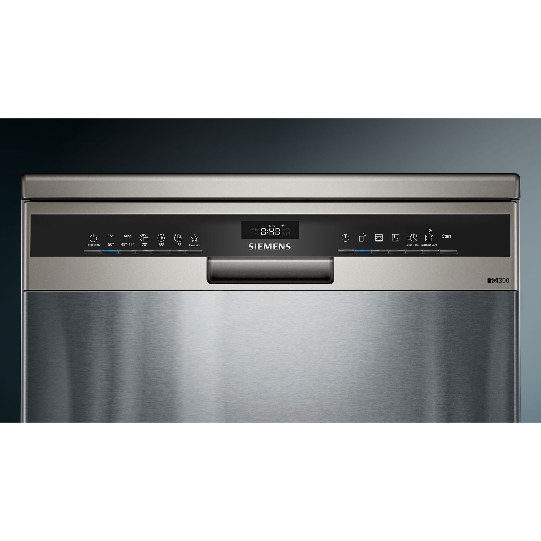 SIEMENS Geschirrspüler SN23HI00KE - silver inox - D