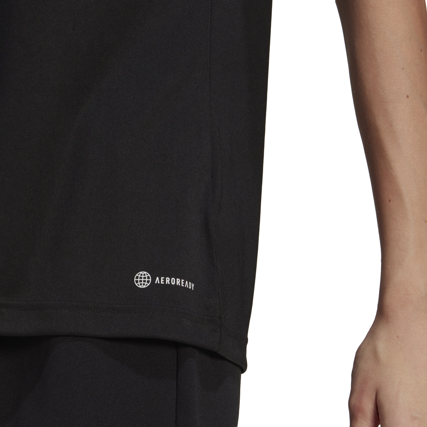 Adidas Entrada 22 Voetbalshirt Dames Zwart Wit