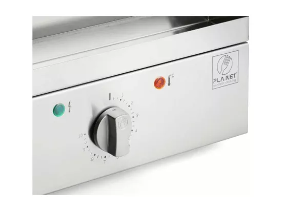 Plancha électrique en inox Chef 80 cm Sans accessoires