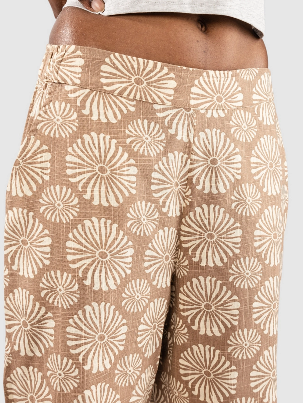 Roxy Midnight Ave Sl Pants portobella tropical tile