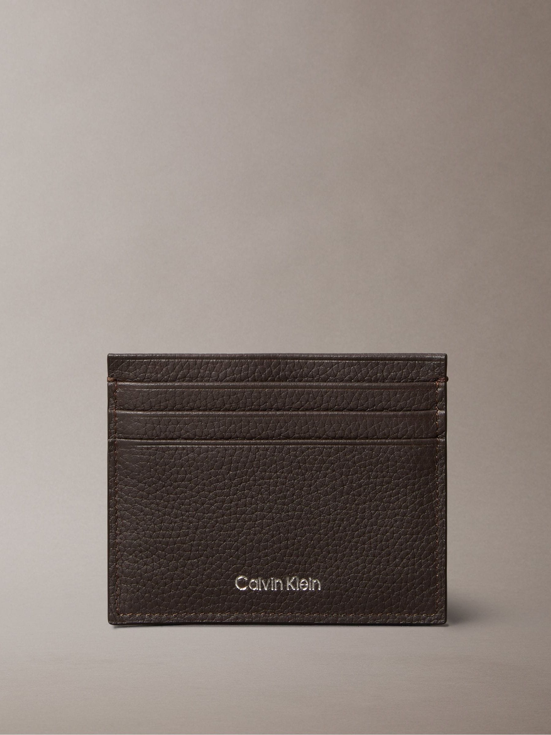 Bruin - Calvin Klein Foil Embossed Logo Card Holder