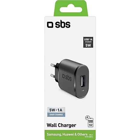 SBS oplader 5 W - sort
