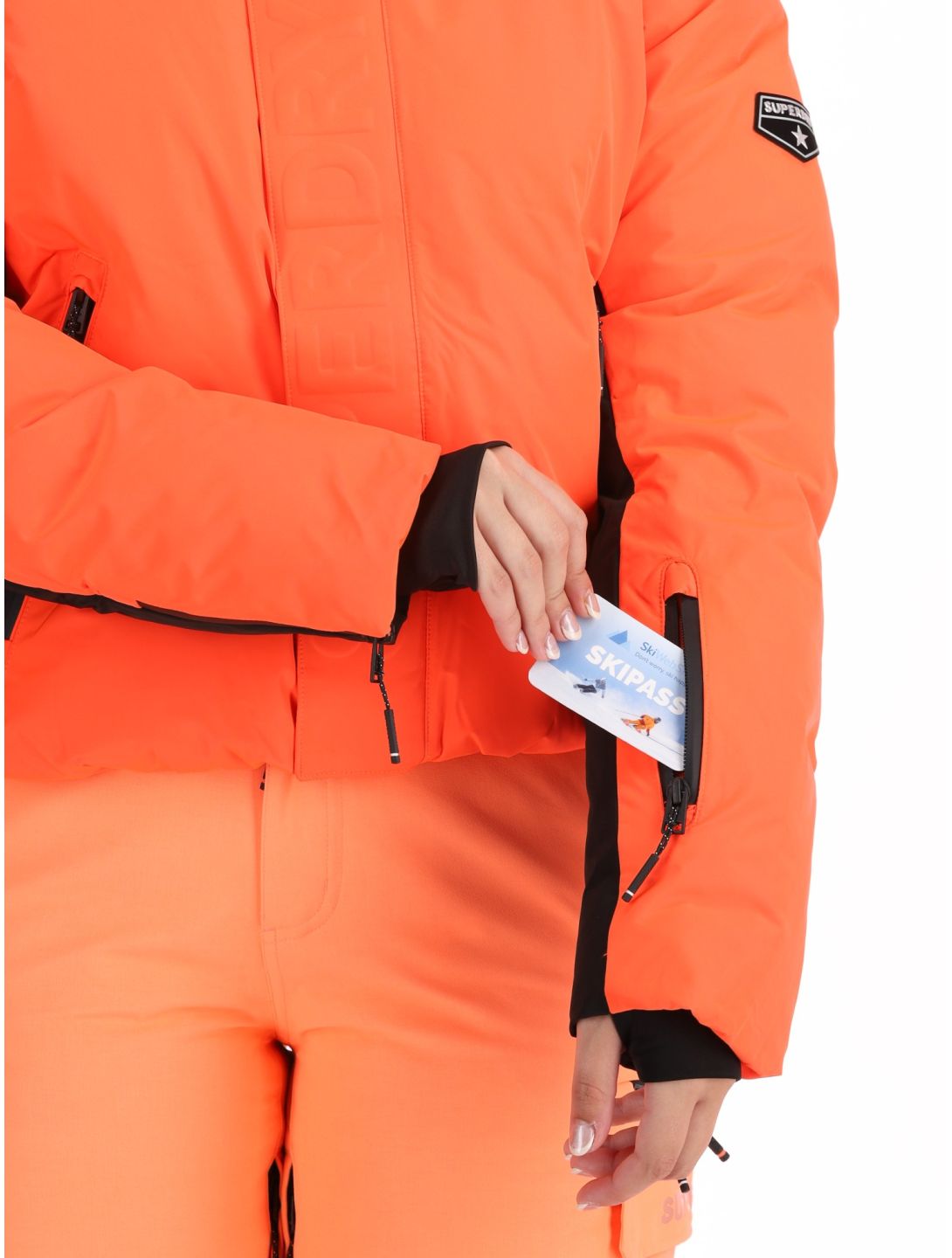 Ski Slalom Puffer ski-jas dames