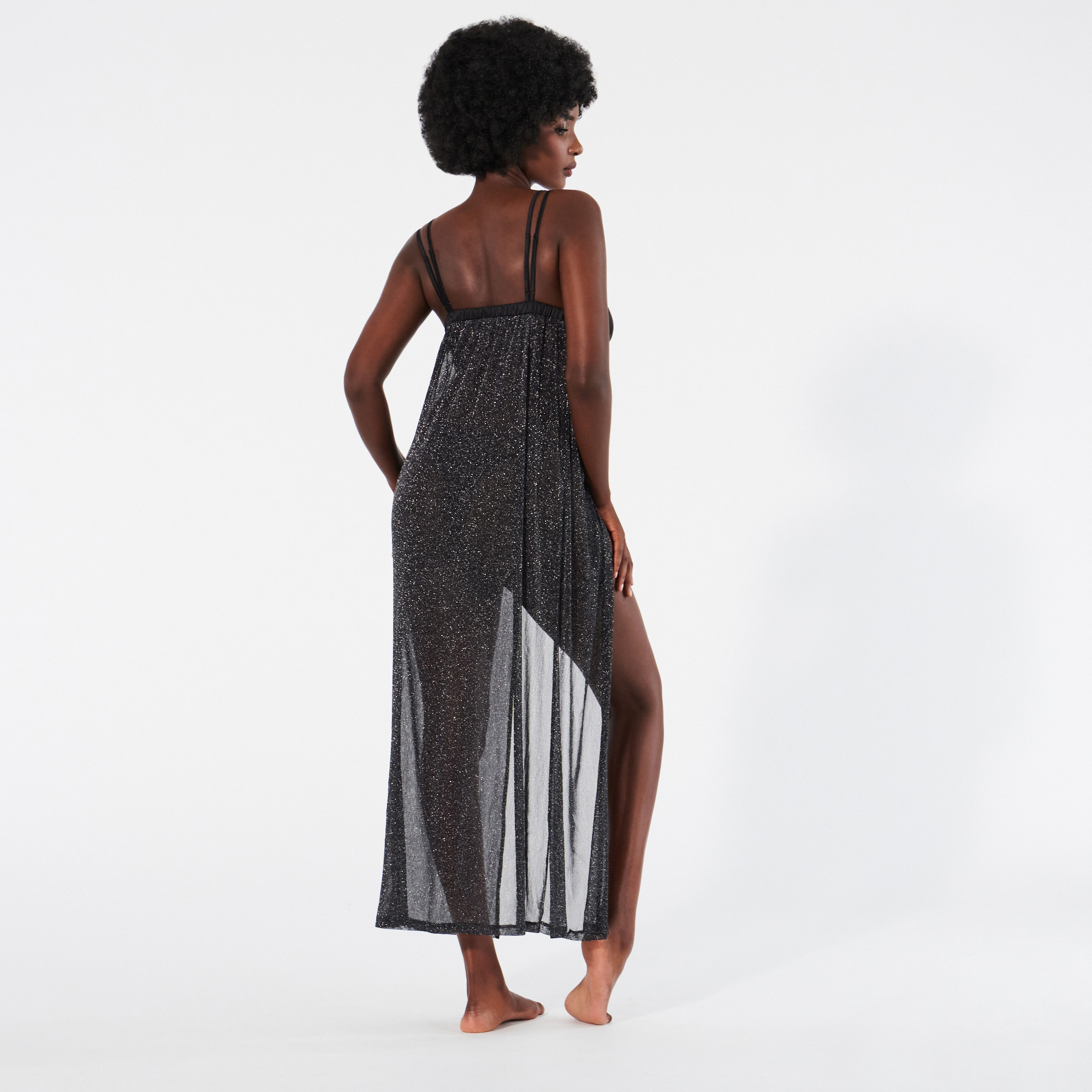 Nuisette ouverte longue