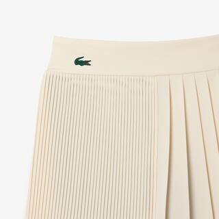 Jupe Tennis Ultra-Dry stretch et shorty intégré Robes & Jupes - Blanc - Lacoste - Femme