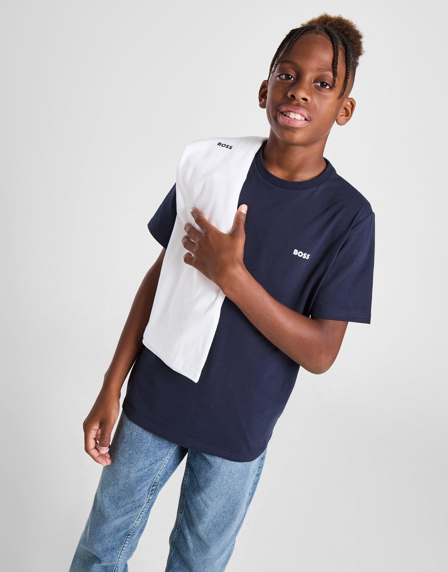 BOSS Lot de 2 T-shirts Junior