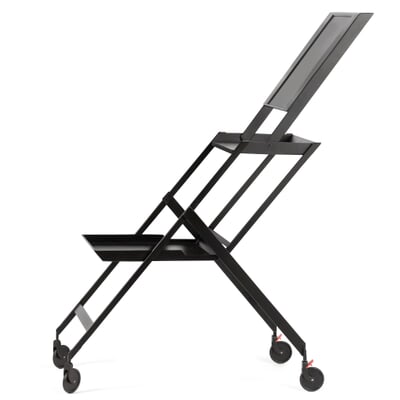 Arbeits- und Serviertisch Plico, rollbar