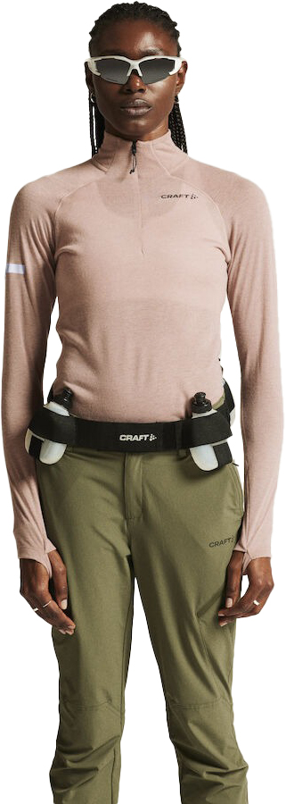 Adv Subz Wool LS Tee 3 Dame Charm Melange