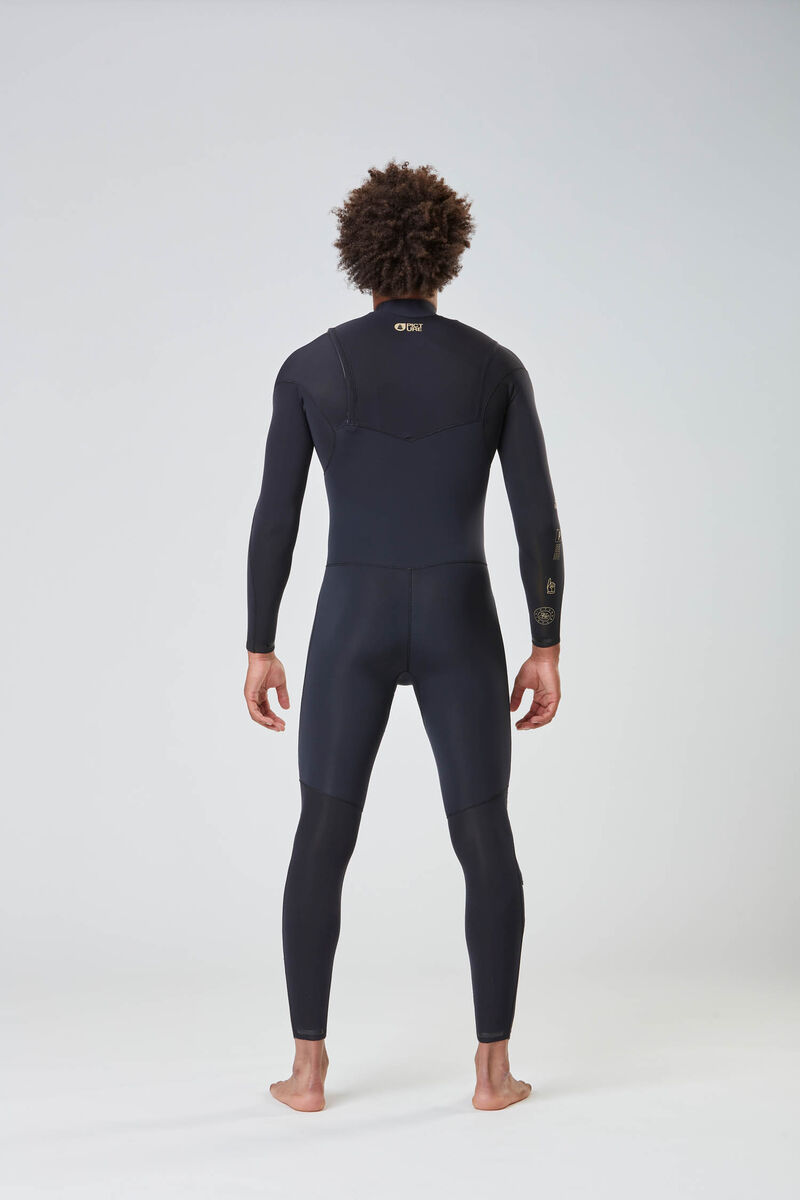 Picture EQUATION 3/2 Logo Front Zip - Hommes Black