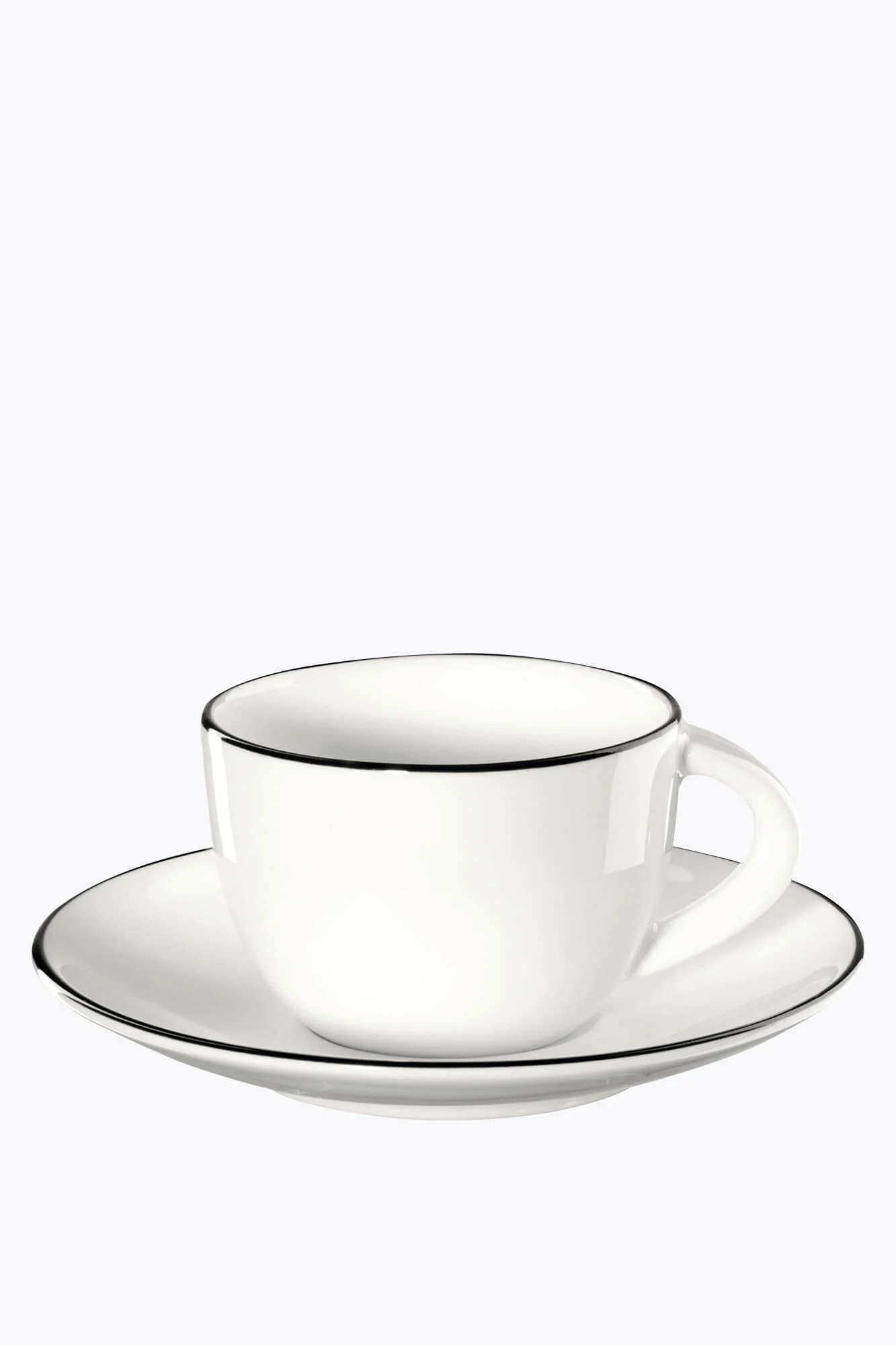ASA Selection Espressotasse mit Untertasse ligne noire