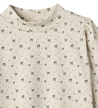 Fliink Bluse - Kelly Puff - Sandshell m. Sl?jfer