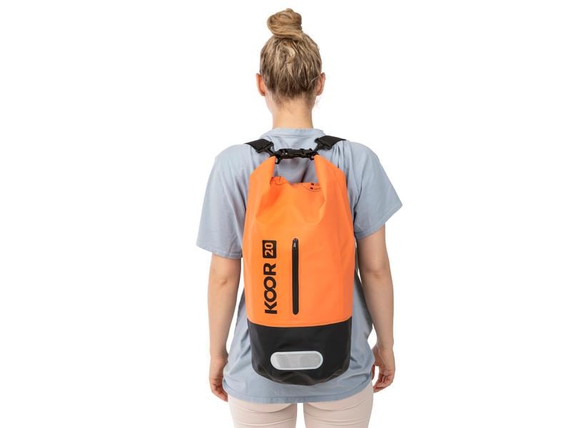 KOOR Dry Bag Toore Orange 20 l Wasserdichter Schwimmsack