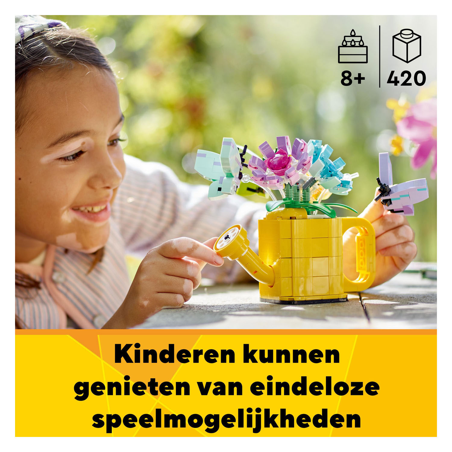 LEGO Creator 31149 Bloemen in Gieter
