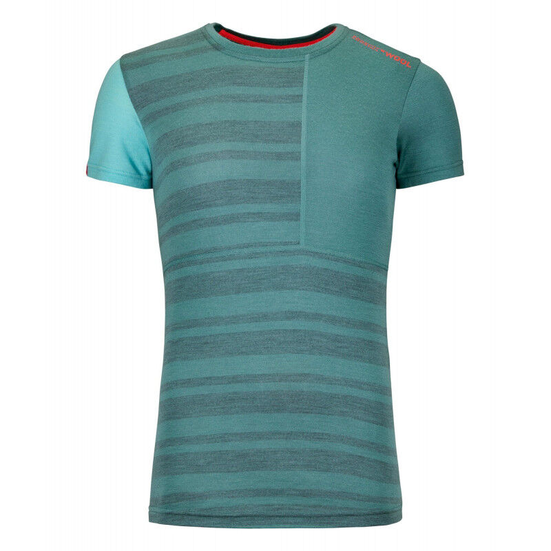 185 Rock'N'Wool Short Sleeve - T-shirt en laine mérinos femme