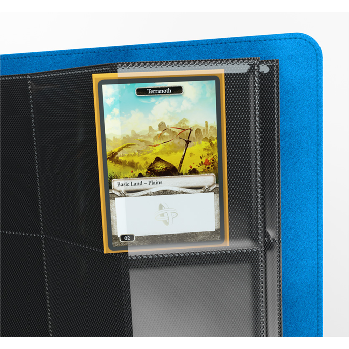 Portfolio Gamegenic Bleu - 160 cartes (20 pages de 8)