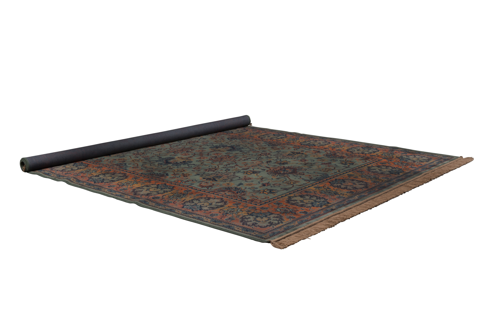 Vloerkleed Bid old groen 200x300