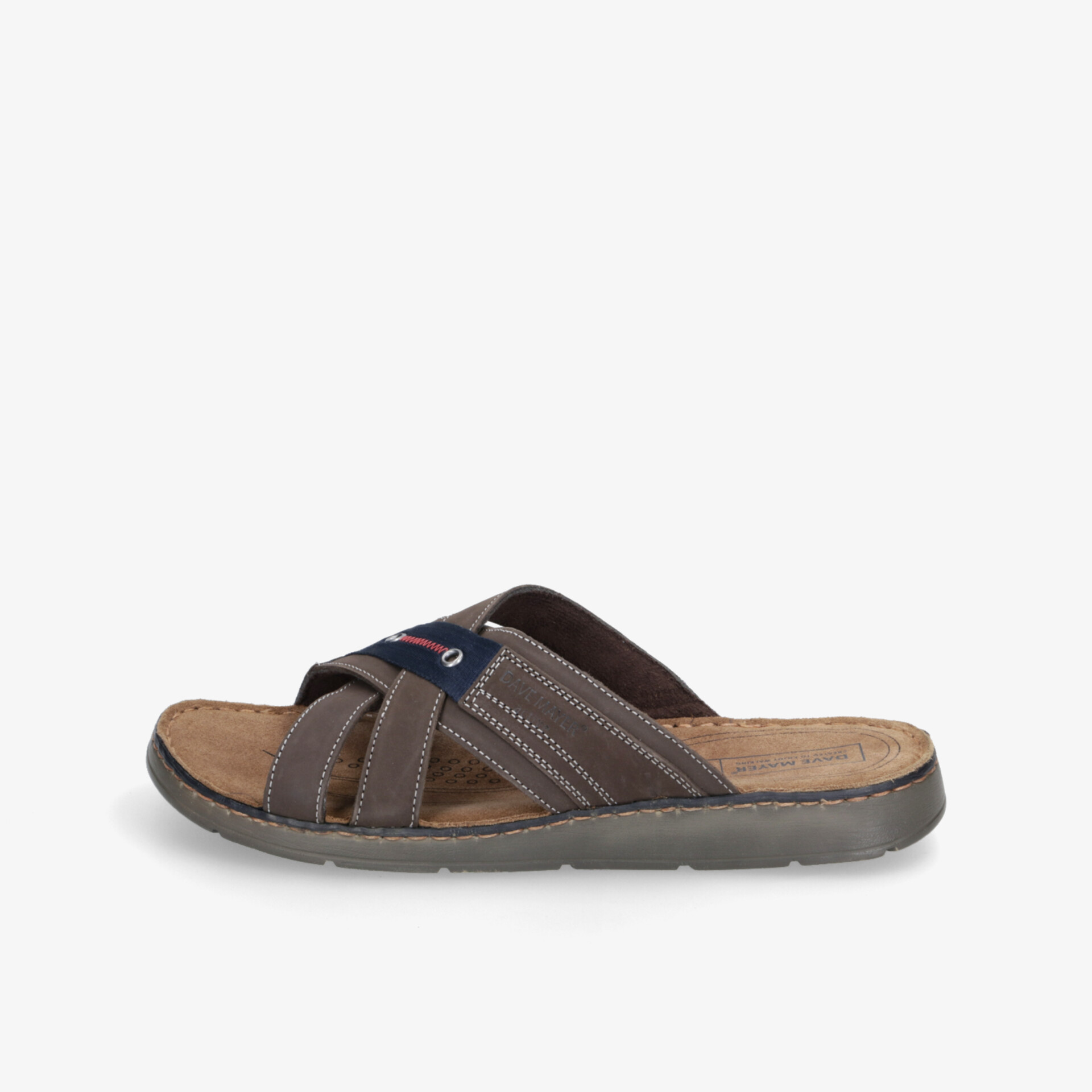 DAVE MAYER active Herren Pantoletten braun
