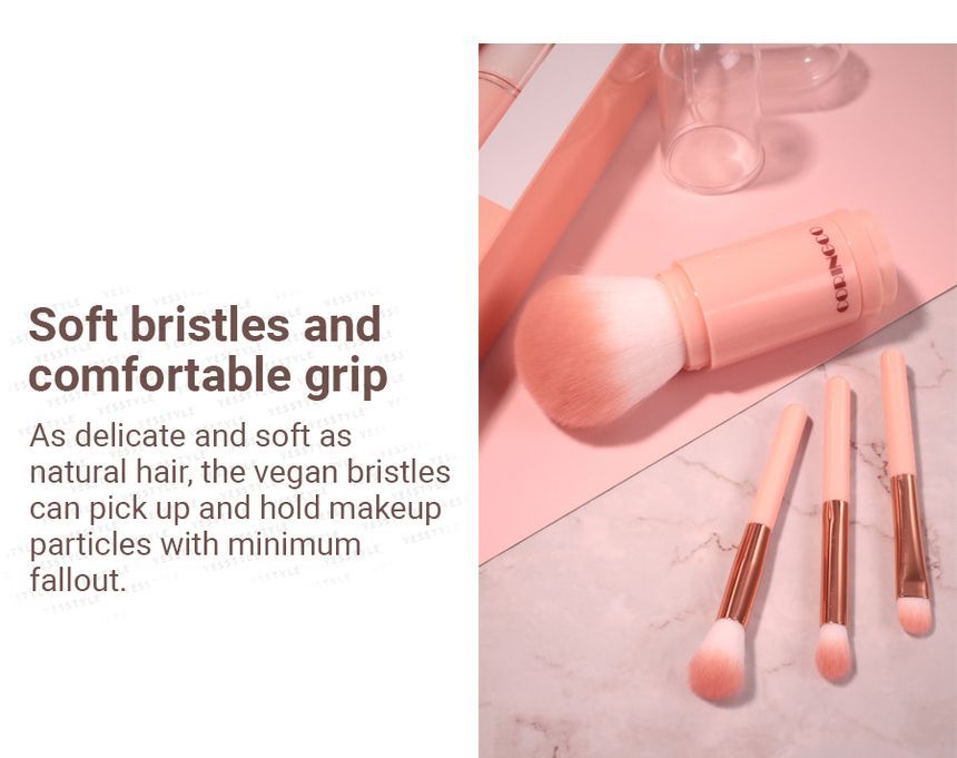 CORINGCO - Suikerspin Capsule Make-up Kwast