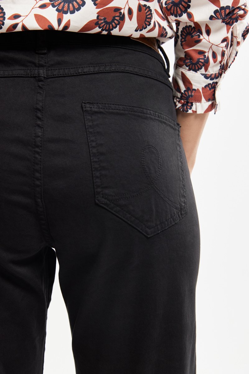 Pantalon droit - coton