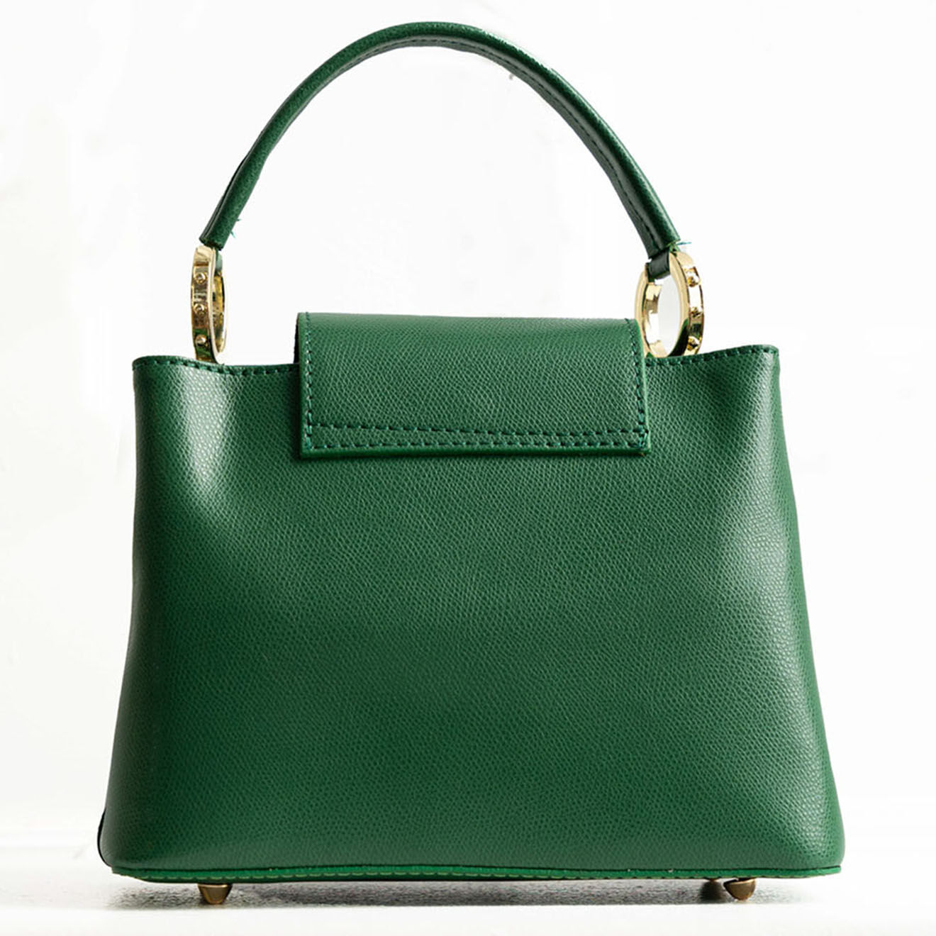 Christian Laurier Sac à main en Cuir Shauna vert - 24,5x29,5x12 cm