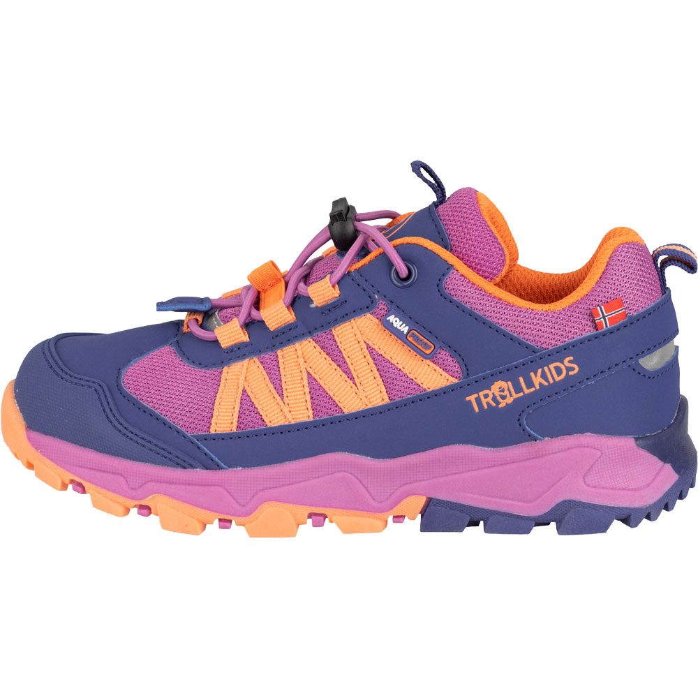 Trollkids Tronfjell Hiker Low Wanderhalbschuhe Kinder violet blue
