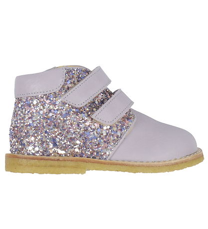 Angulus Lauflernschuh - Lilac/Pastel Multi Glitter