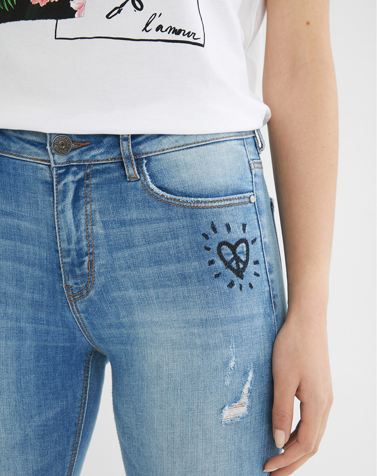 Desigual Jean Adele denim
