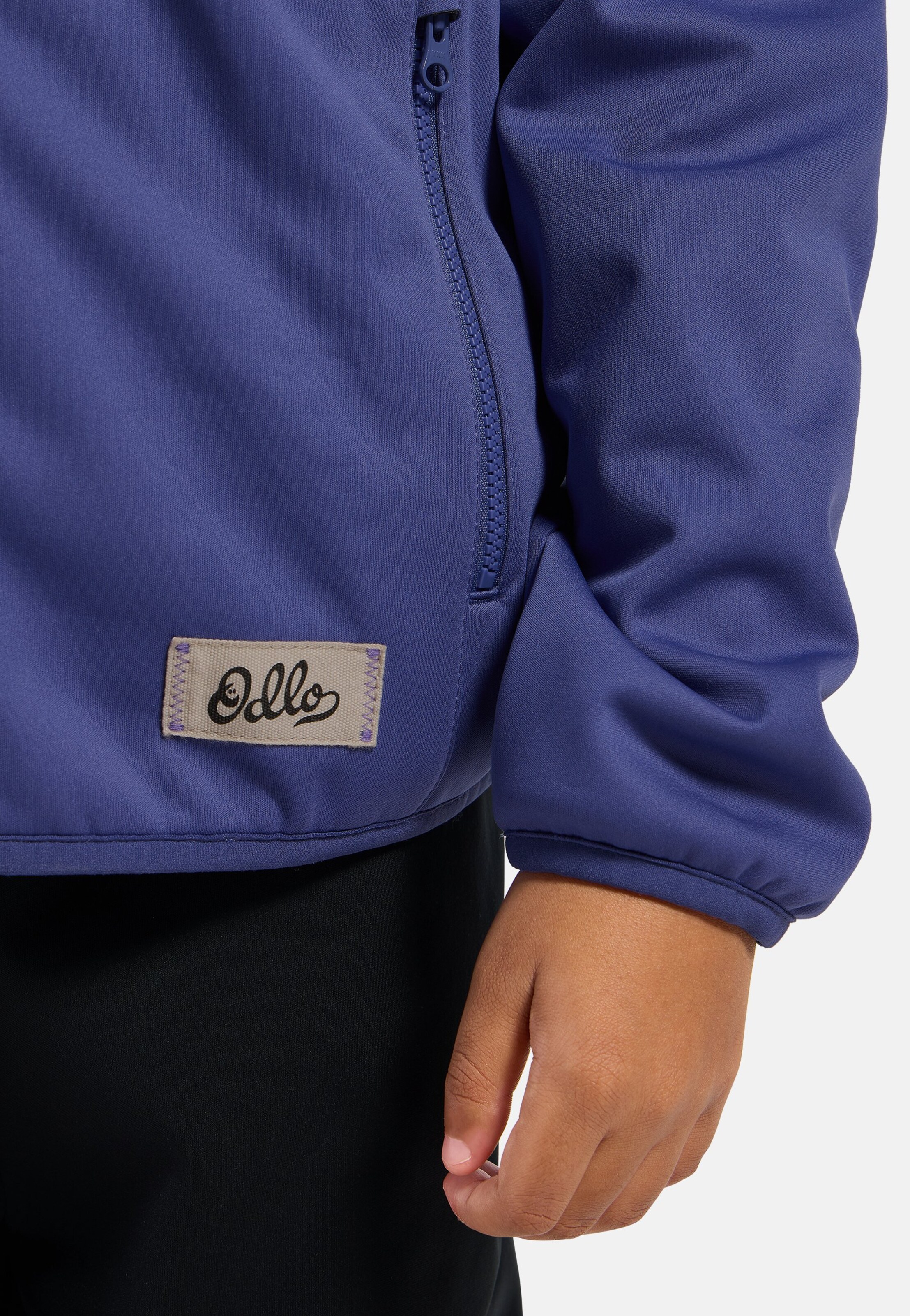 Winddichte Adventurer Kapuzenjacke in Skipper Blue