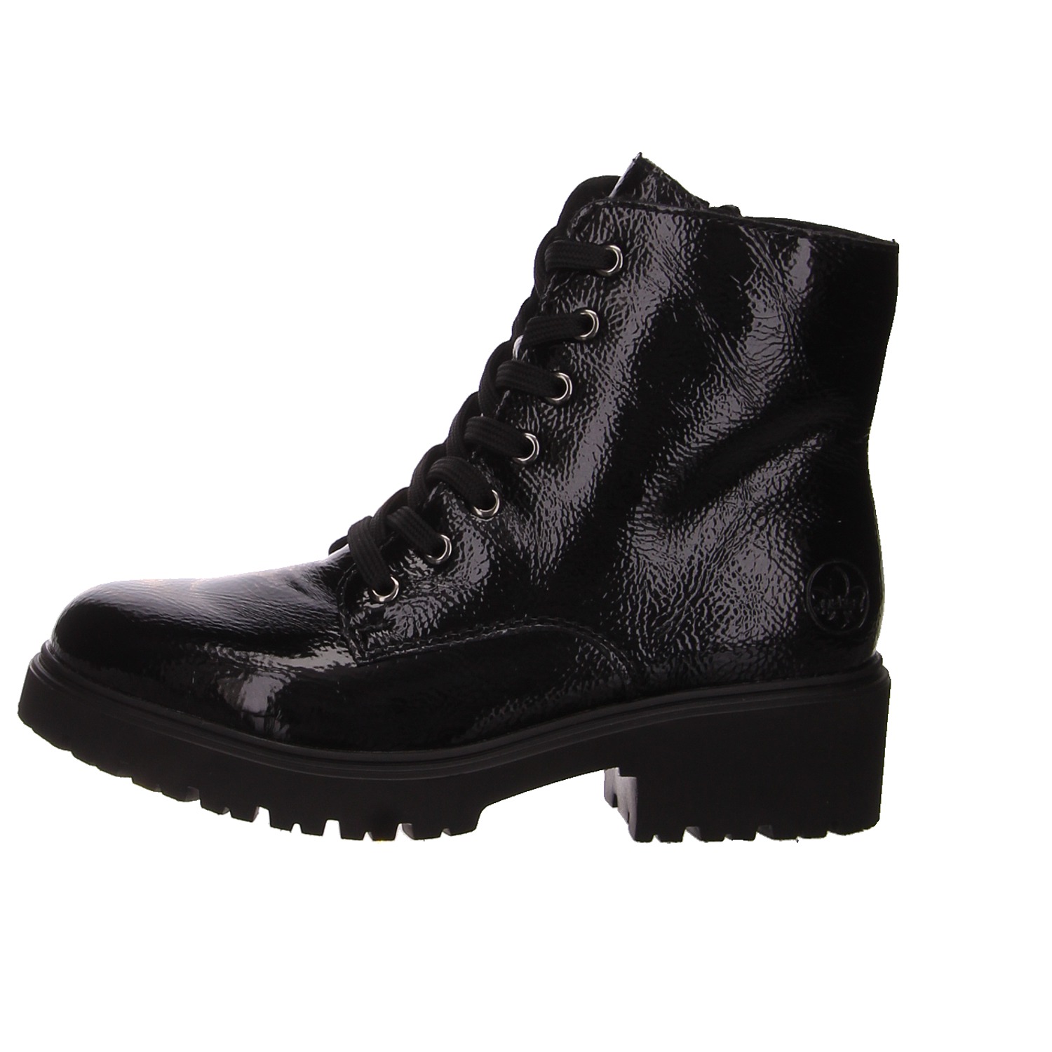 Rieker Schnürboots schwarz schwarz