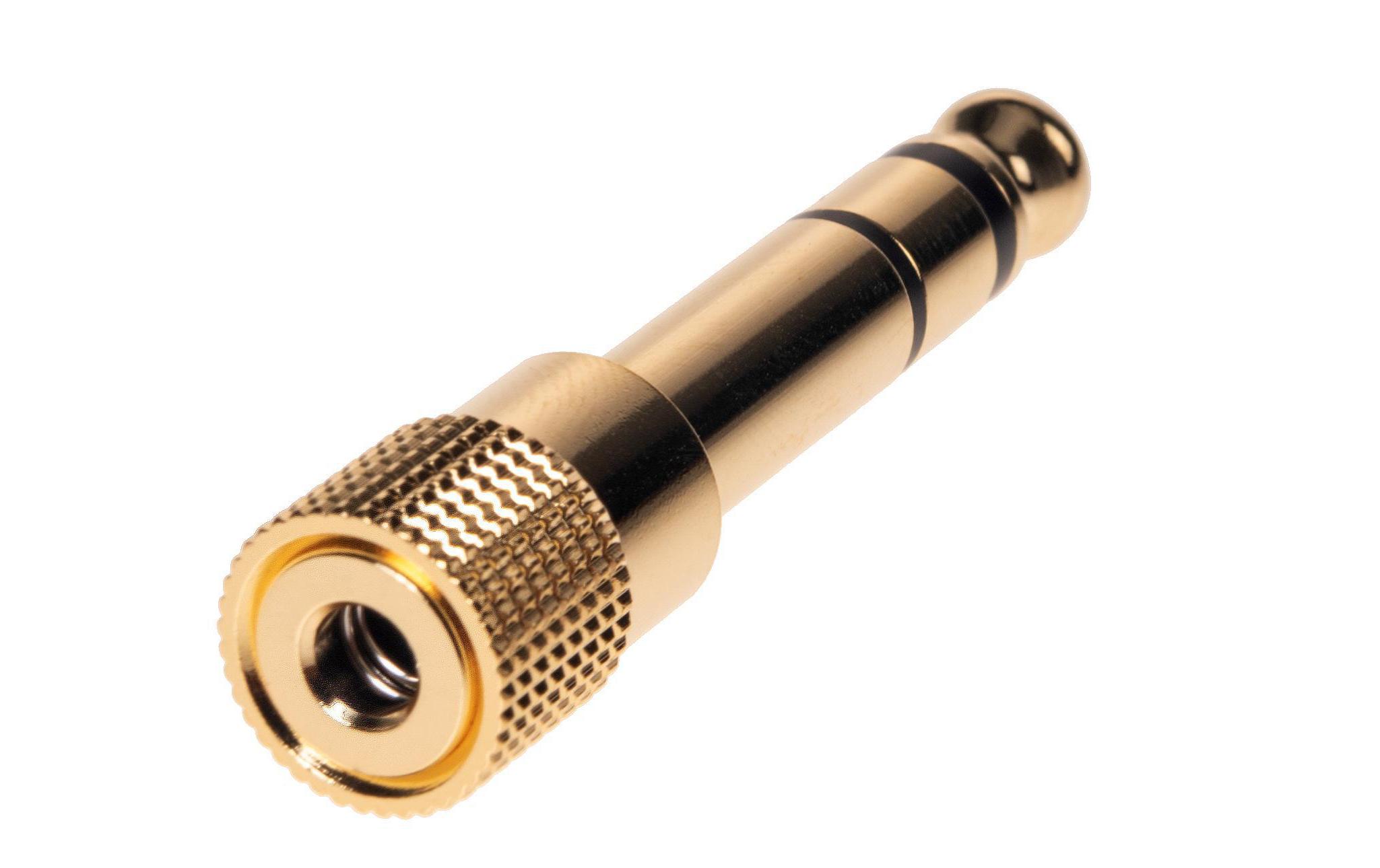 Audio-Adapter BA2002 Klinke 6,3mm male - Klinke 3,5mm femaleHochwertiger und robuster Bemero Audio-Adapter