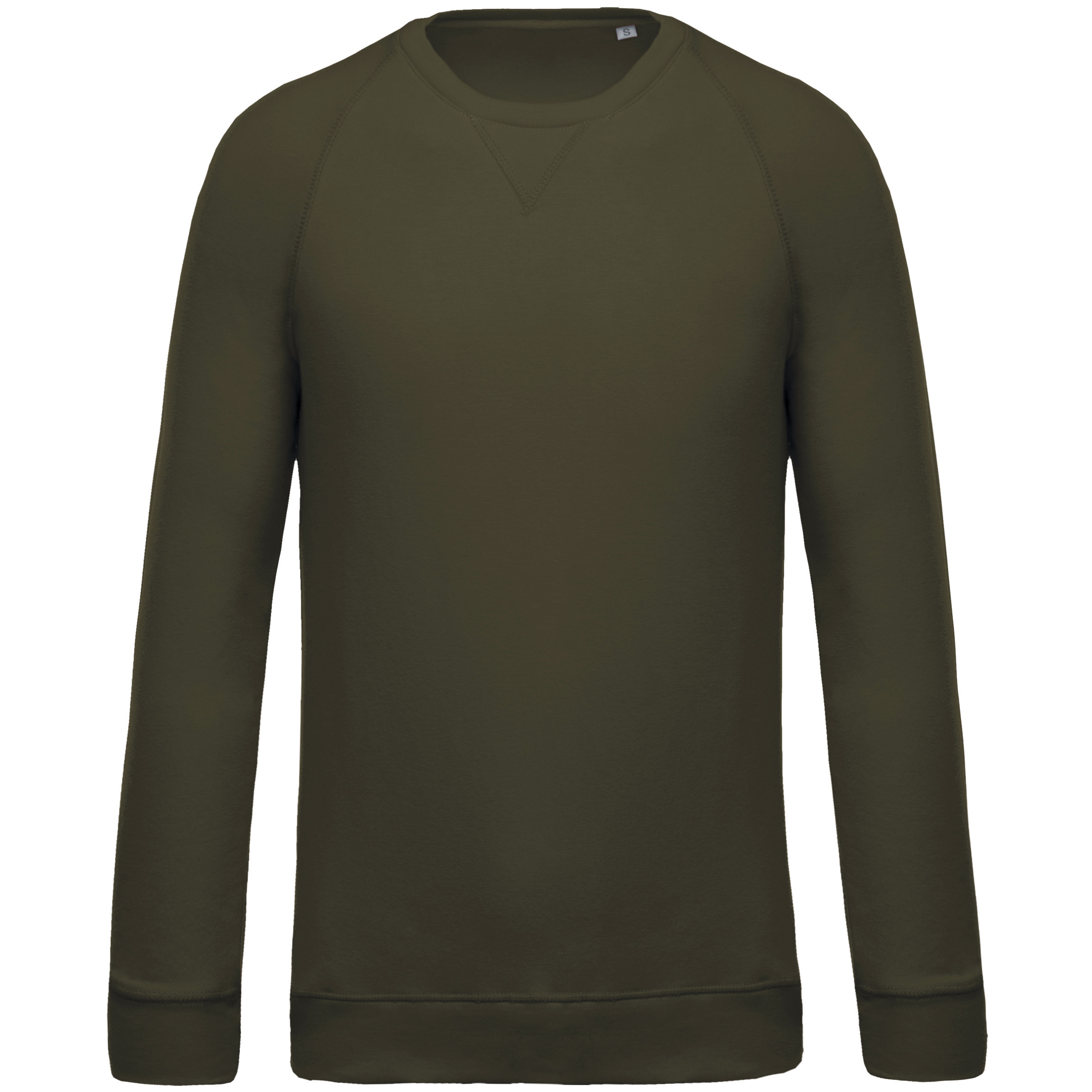 Kariban K480 - Sweat-shirt BIO col rond manches raglan homme