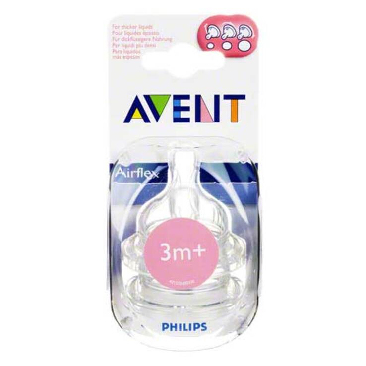 Avent Sauger Airflex variabel 2x, 2 St