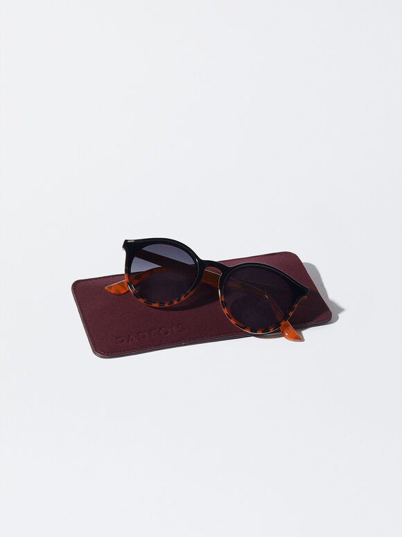Gafas De Sol Redondas - Marrón