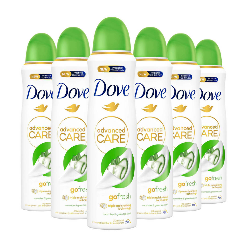 Deze deodorant ruikt  heel lekkerCucumber & Green Tea anti-transpirant deodorant spray - 6 x 150 ml