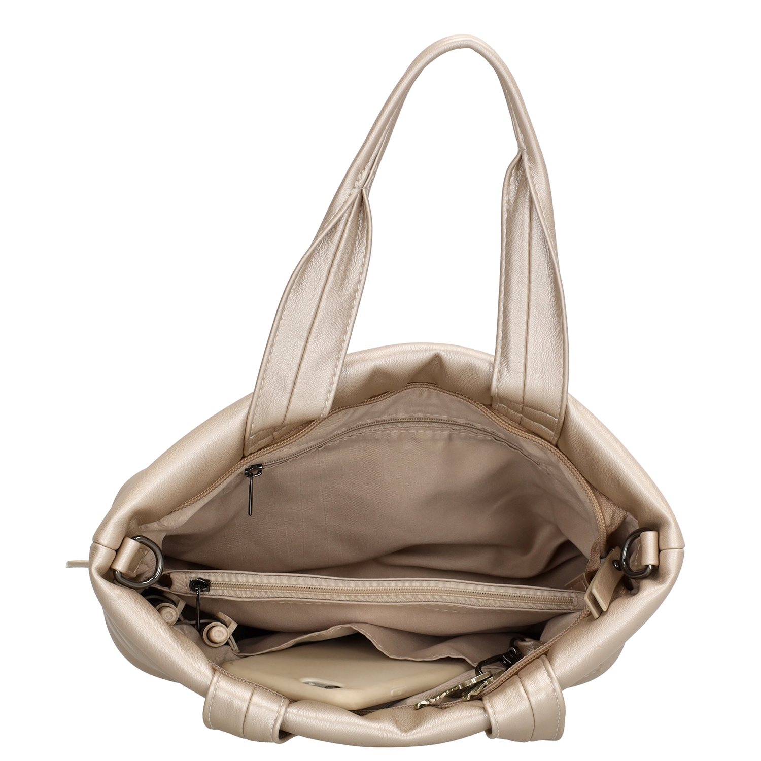 Zebra Trends Evie Handbag 23045 champagne